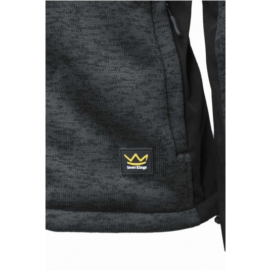Bluza rozpinana z kapturem SEVEN KINGS - quartz -zdjęcie numer 12