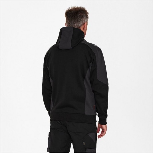 Bluza z kapturem ENGEL Galaxy Sweat - czarny/antracyt -zdjęcie numer 2