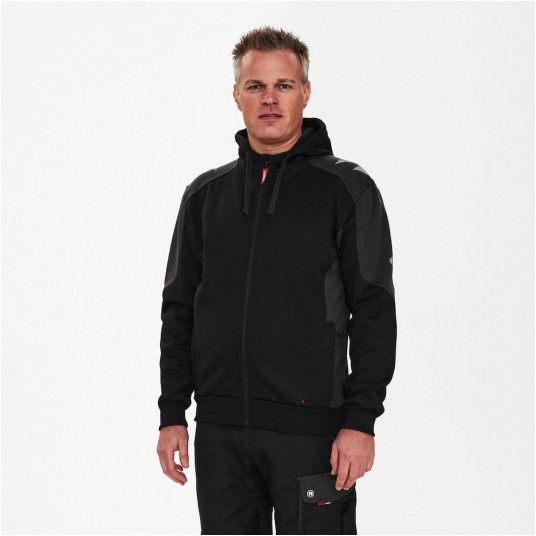 Bluza z kapturem ENGEL Galaxy Sweat - czarny/antracyt -zdjęcie numer 4