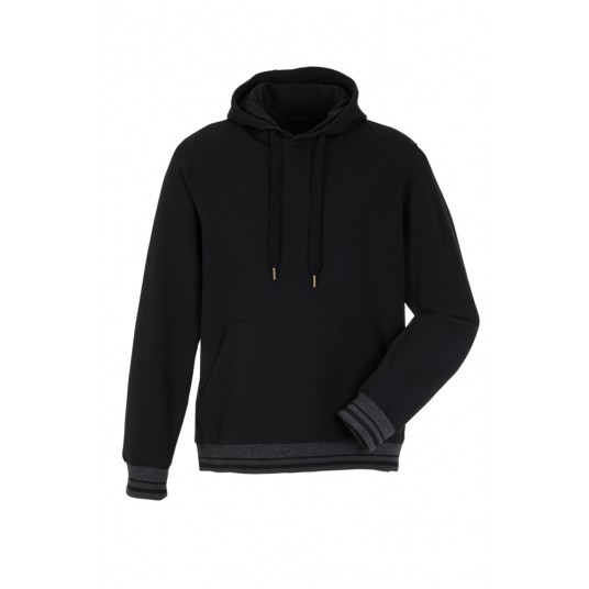 Bluza z kapturem PLANAM Outdoor Match - czarny