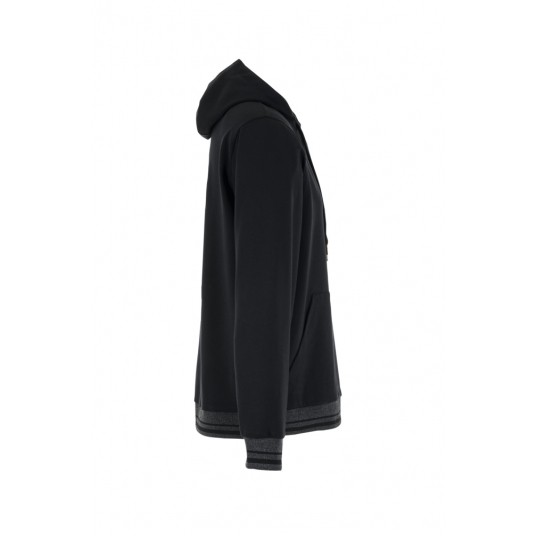 Bluza z kapturem PLANAM Outdoor Match - czarny