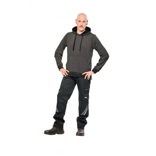 Bluza z kapturem PLANAM Outdoor Match - szary