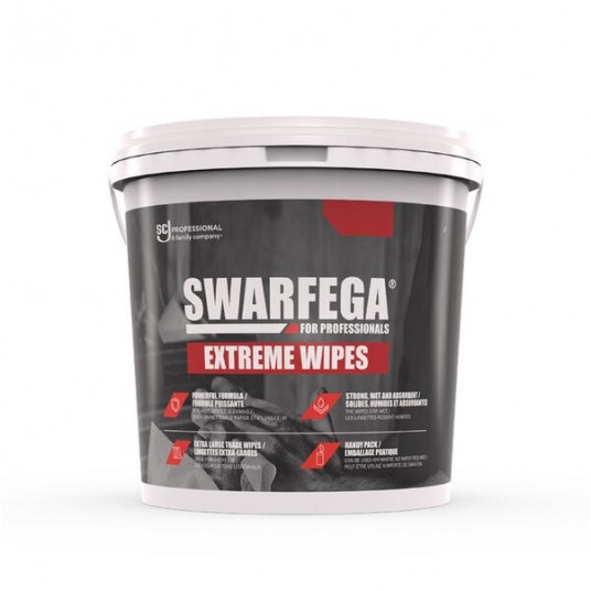 Chusteczki do czyszczenia rąk Swarfega Extreme - 150szt -zdjęcie numer 1
