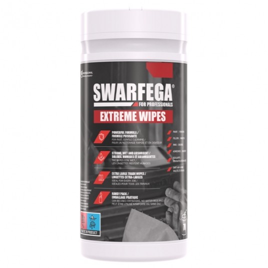 Chusteczki do czyszczenia rąk Swarfega Extreme - 70szt -zdjęcie numer 1