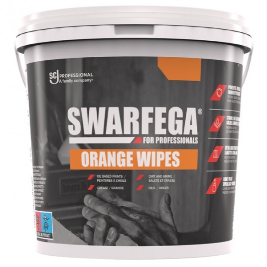 Chusteczki do czyszczenia rąk Swarfega Orange - 150szt -zdjęcie numer 1