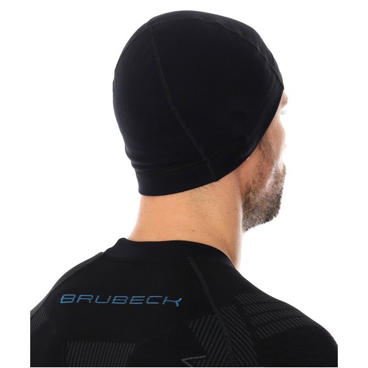 Czapka BRUBECK PROTECT - czarny -zdjęcie numer 2