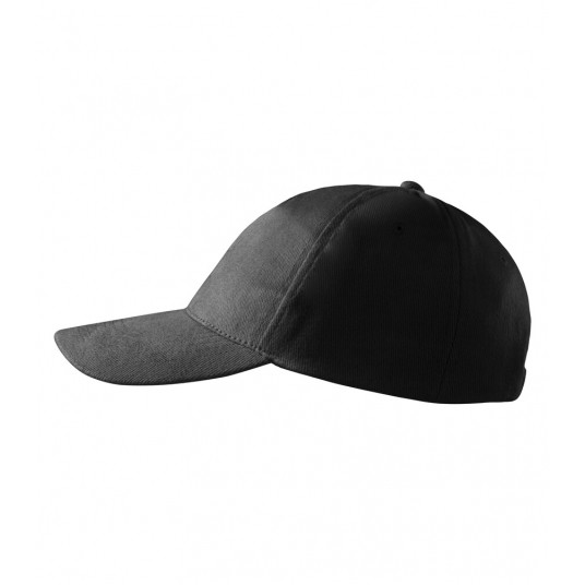 Czapka unisex Malfini 5P 307 nastawialna - czarny