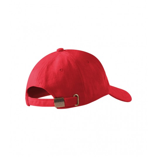 Czapka unisex Malfini 5P 307 nastawialna - czerwony