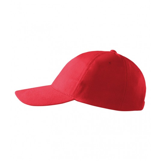 Czapka unisex Malfini 5P 307 nastawialna - czerwony