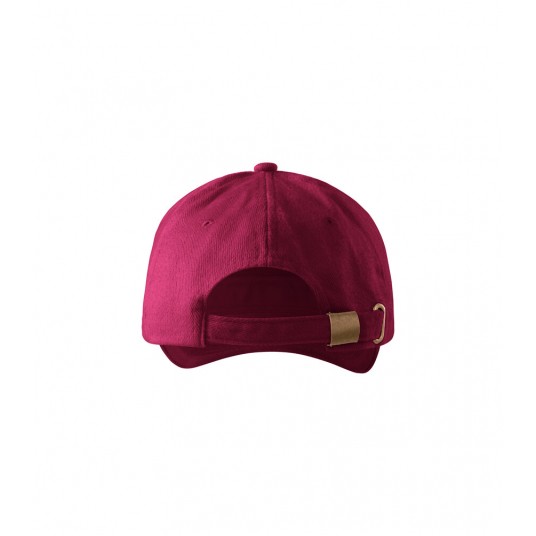 Czapka unisex Malfini 5P 307 nastawialna - garnet