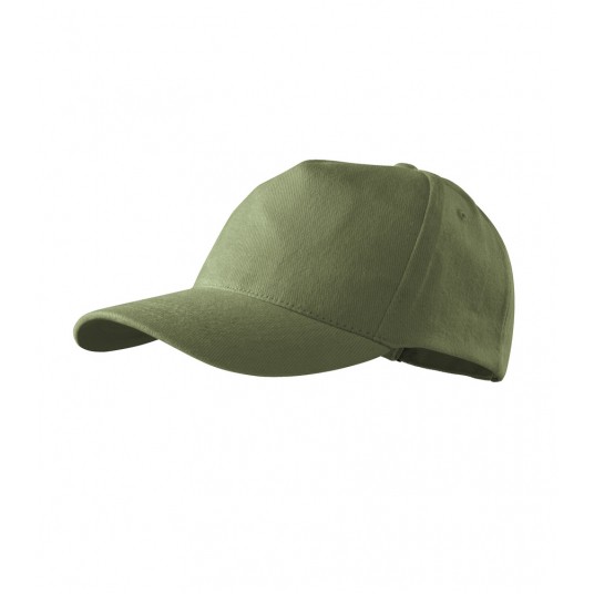 Czapka unisex Malfini 5P 307 nastawialna - khaki