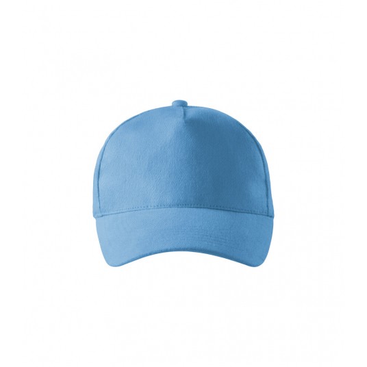 Czapka unisex Malfini 5P 307 nastawialna - lazurowy
