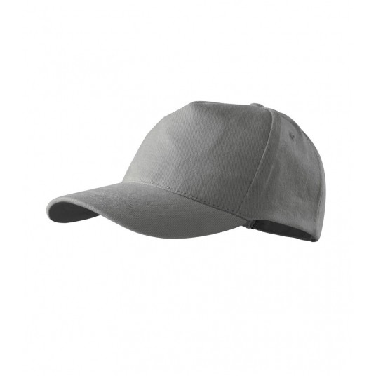 Czapka unisex Malfini 5P 307 nastawialna - siwoszary
