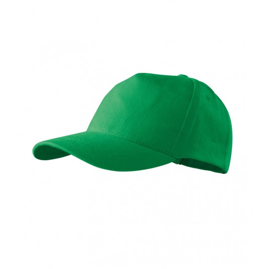 Czapka unisex Malfini 5P 307 nastawialna - zieleń trawy