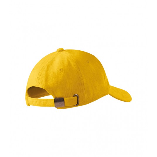 Czapka unisex Malfini 5P 307 nastawialna - żółty