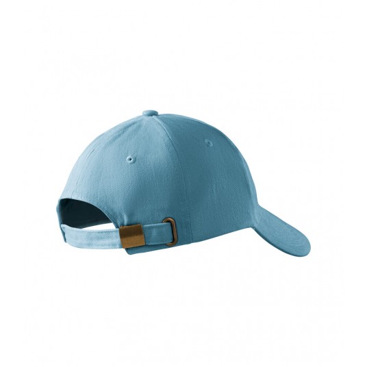 Czapka unisex Malfini 6P 305 nastawialna - błękitny
