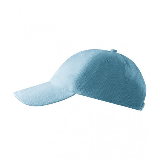 Czapka unisex Malfini 6P 305 nastawialna - błękitny