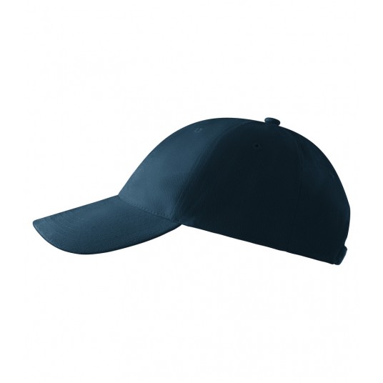 Czapka unisex Malfini 6P 305 nastawialna - granatowy