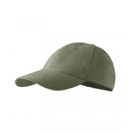 Czapka unisex Malfini 6P 305 nastawialna - khaki