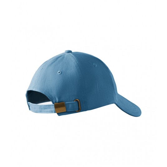 Czapka unisex Malfini 6P 305 nastawialna - lazurowy