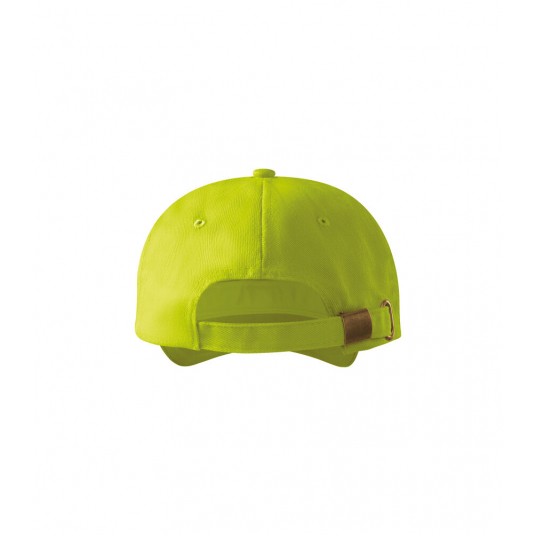 Czapka unisex Malfini 6P 305 nastawialna - limetka
