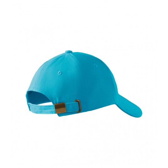 Czapka unisex Malfini 6P 305 nastawialna - turkus