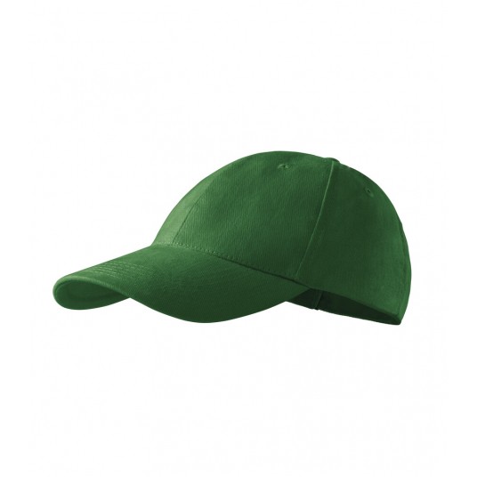 Czapka unisex Malfini 6P 305 nastawialna - zieleń butelkowa