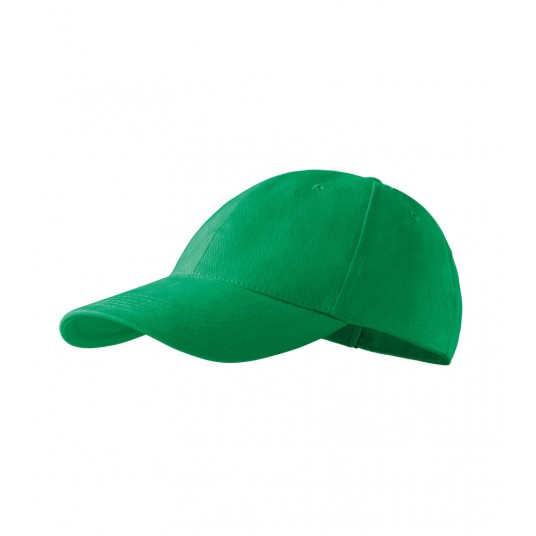 Czapka unisex Malfini 6P 305 nastawialna - zieleń trawy