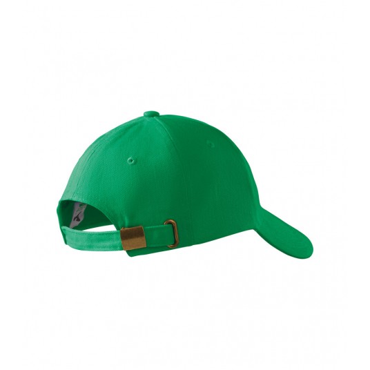 Czapka unisex Malfini 6P 305 nastawialna - zieleń trawy