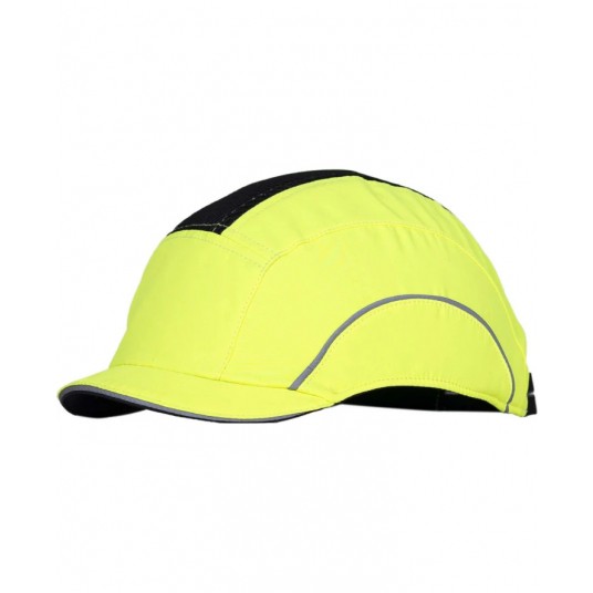 Czapko-kask Ardon Bruno daszek 3cm - żółty