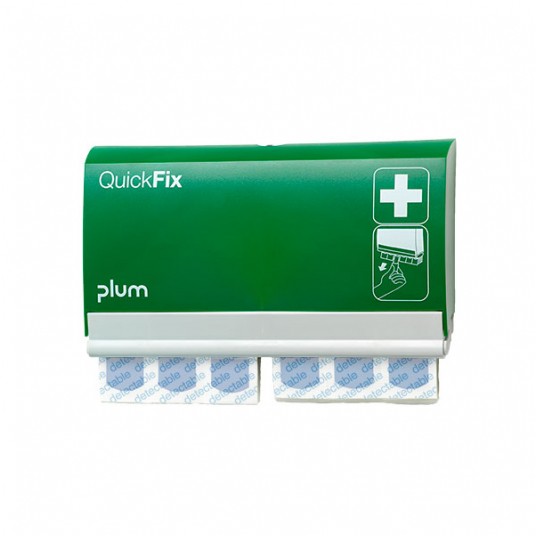 Dozownik plastrów PLUM QuickFix 5501 + 2x45szt. plastrów wodoodpornych 5511