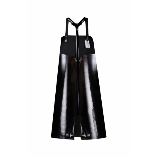 Fartuch PROS kwasoługoochronny model 124 - czarny