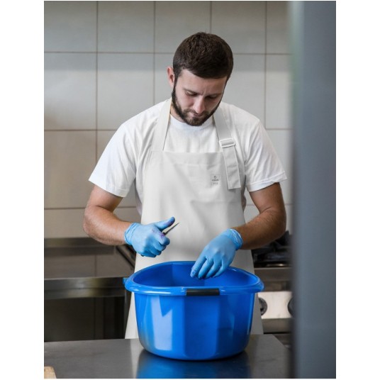 Fartuch wodoochronny PROS 109 80/90 - biały