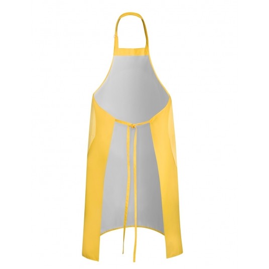 Fartuch z wzmocnieniem PROS model 082 - żółty - 115/90 -zdjęcie numer 2