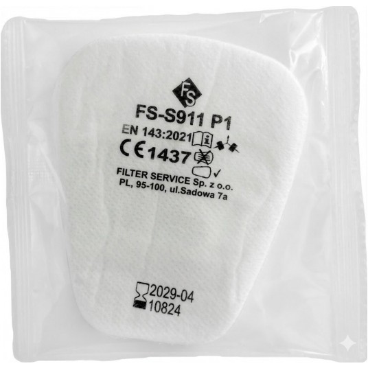 Filtr przeciwpyłowy FS-S911 P1 (30szt.) -zdjęcie numer 2