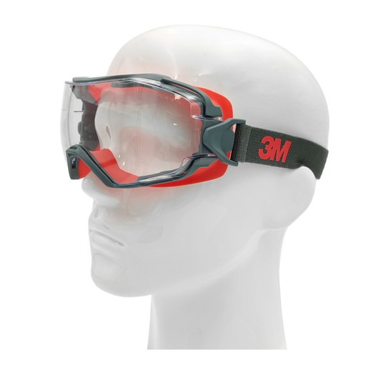 Gogle ochronne 3M GoggleGear GG6001SGAF-RED - czerwony -zdjęcie numer 6