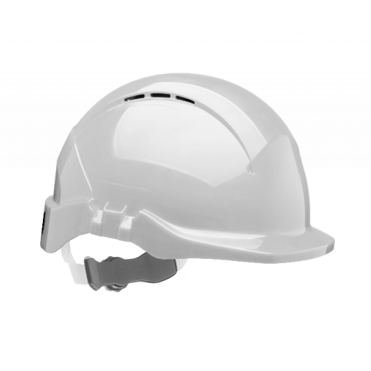 Hełm ochronny Centurion CONCEPT skrócony daszek wentylowany pokrętło - biały -zdjęcie numer 1