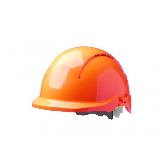 Hełm ochronny Centurion CONCEPT skrócony daszek wentylowany pokrętło - pomarańczowy -zdjęcie numer 1