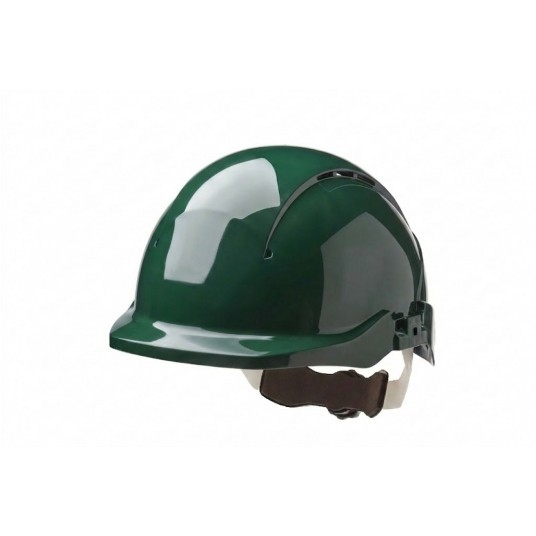 Hełm ochronny Centurion CONCEPT skrócony daszek wentylowany pokrętło - zielony -zdjęcie numer 1