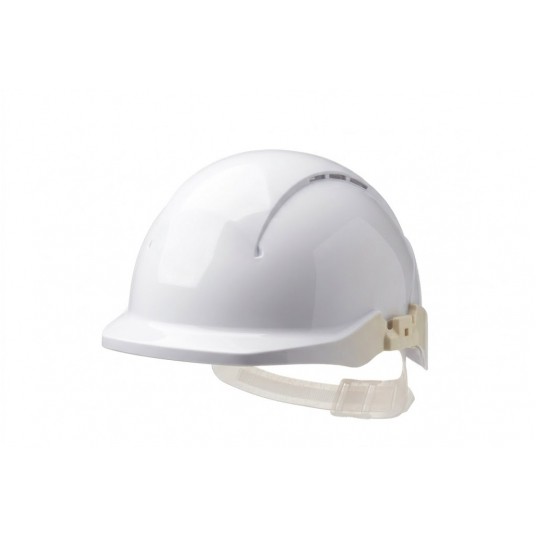 Hełm ochronny Centurion CONCEPT skrócony daszek wentylowany slip - biały -zdjęcie numer 1