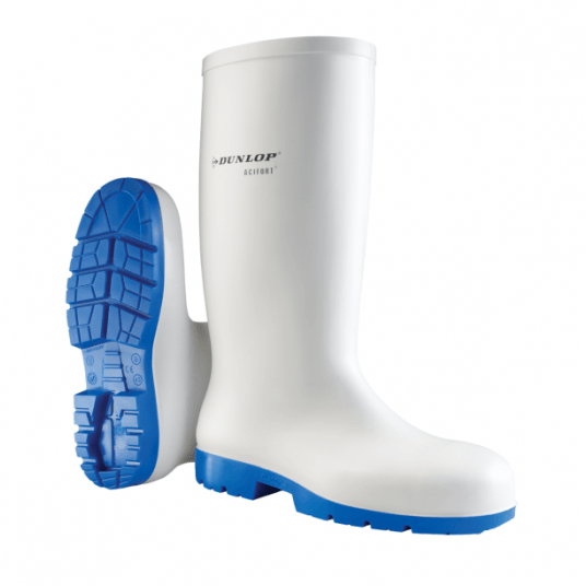 Kalosze DUNLOP ACIFORT CLASSIC+ O4 FO SRC - biało-niebieski