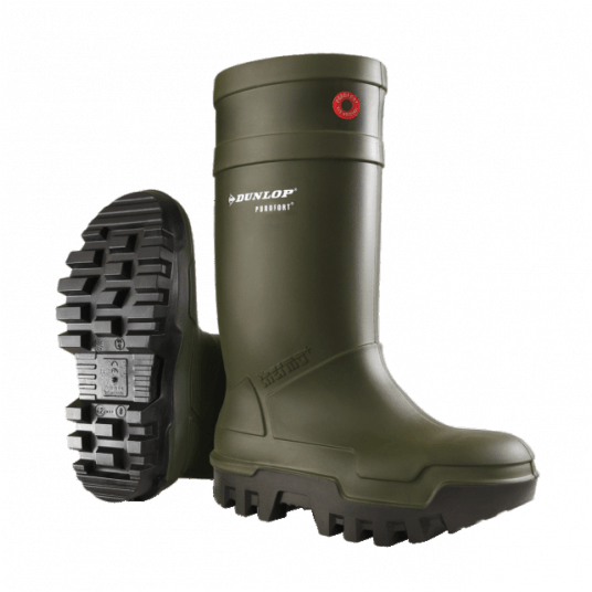 Kalosze DUNLOP Purofort Thermo+ Full Safety S5 - zielony-czarny