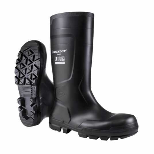 Kalosze Dunlop Work-it Full Safety S5 - czarny
