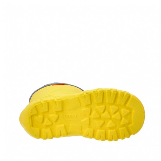 Kalosze dziecięce ocieplane Demar MMT-S L - żółty