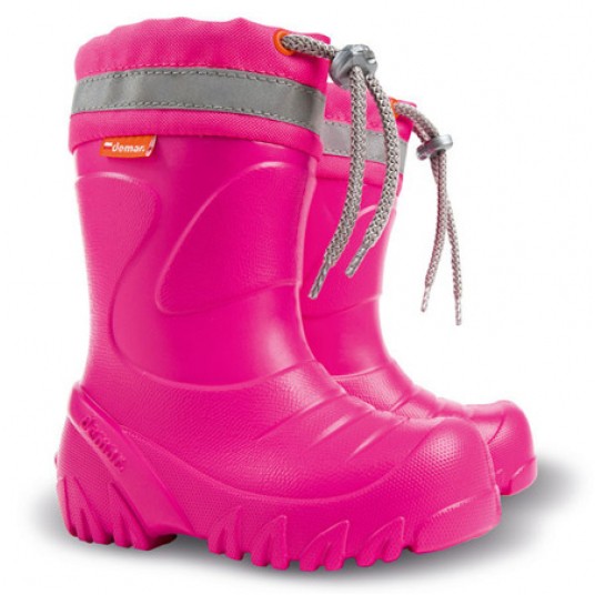 Kalosze młodzieżowe ocieplane Demar MMT-SM F1 - różowy