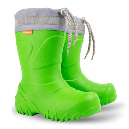 Kalosze młodzieżowe ocieplane Demar MMT-SM J - zielony