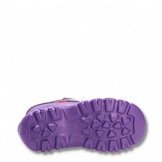 Kalosze młodzieżowe ocieplane Demar MMT-SM K - fioletowy