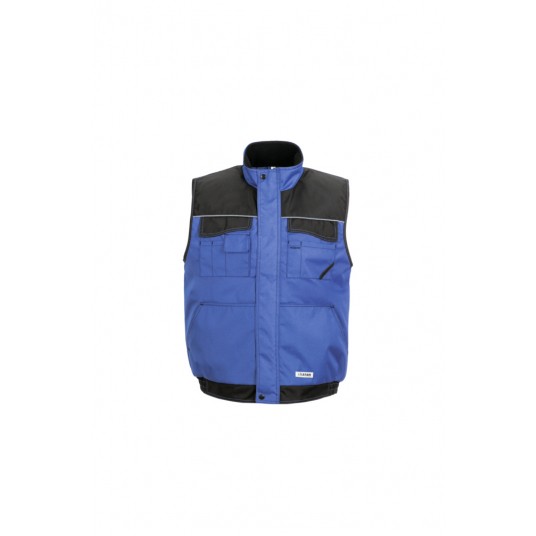 Kamizelka Outdoor Dust PLANAM - chabrowy/czarny