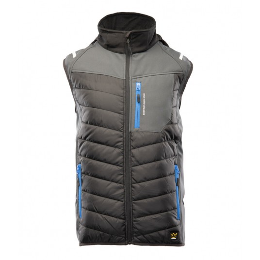 Kamizelka softshell SEVEN KINGS - stalowy