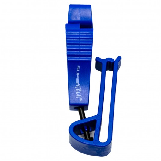 Klips do przypięcia rękawic Worklink SuperTECH CLIPS II - niebieski
